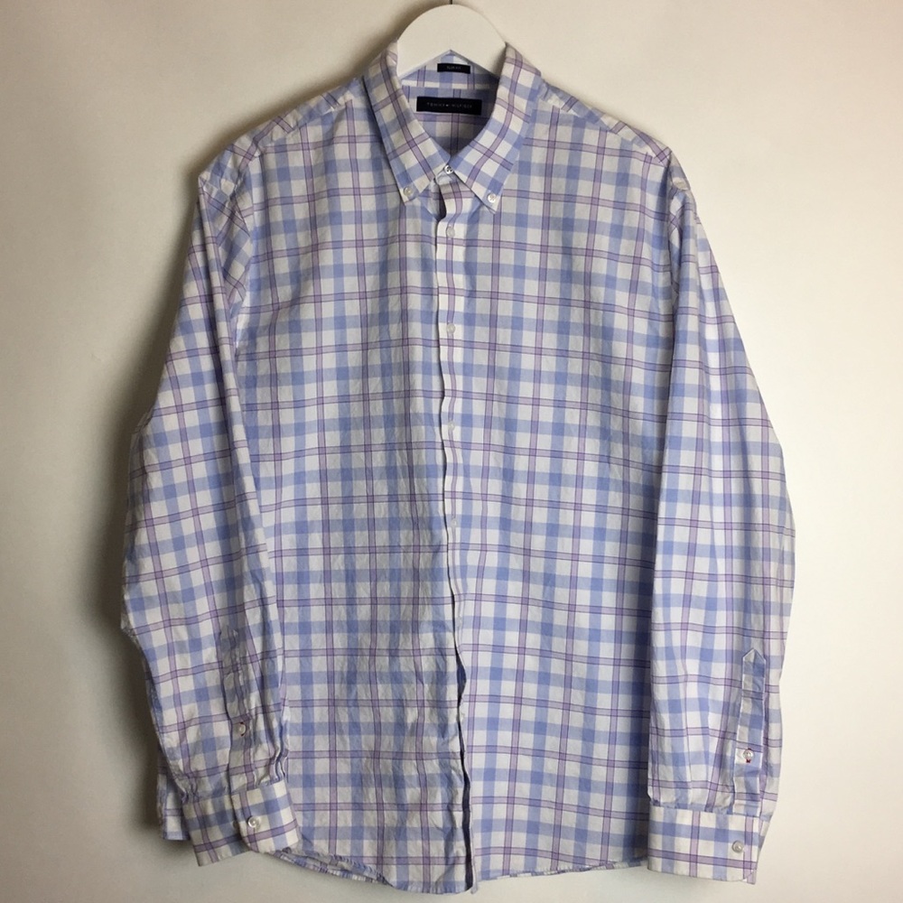 Tommy Hilfiger Men's Slim Fit Casual Shirt XL